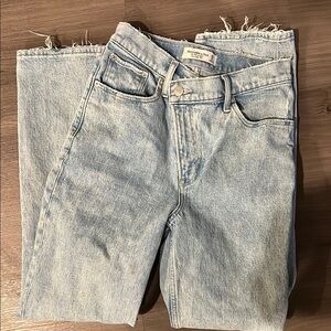 Abercrombie & Fitch Light Blue Straight Leg Jeans